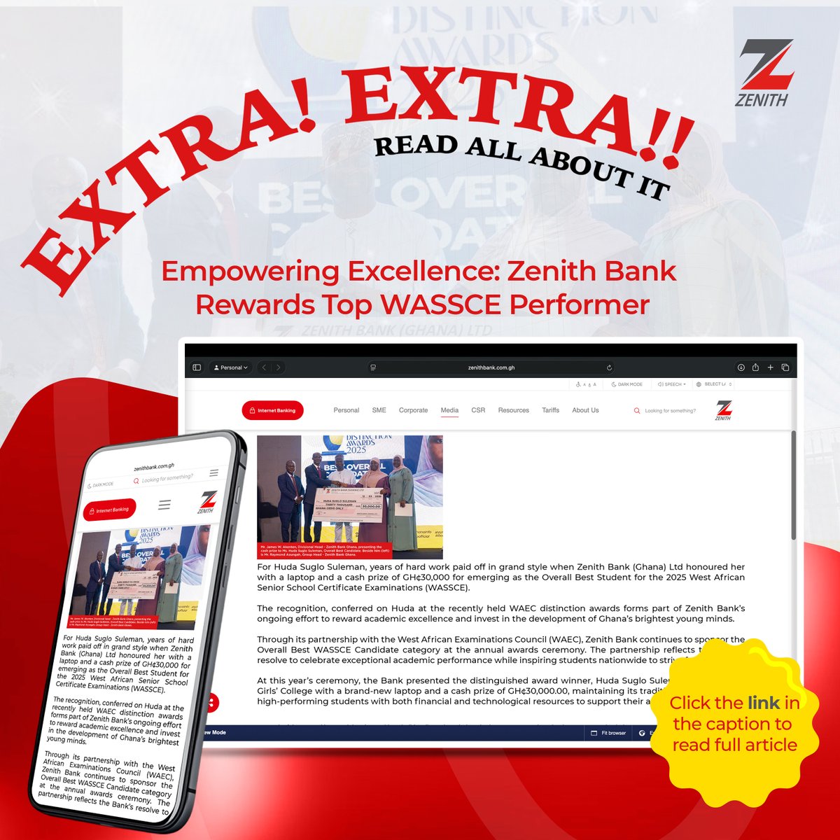Zenith Bank (Ghana) Ltd. tweet media
