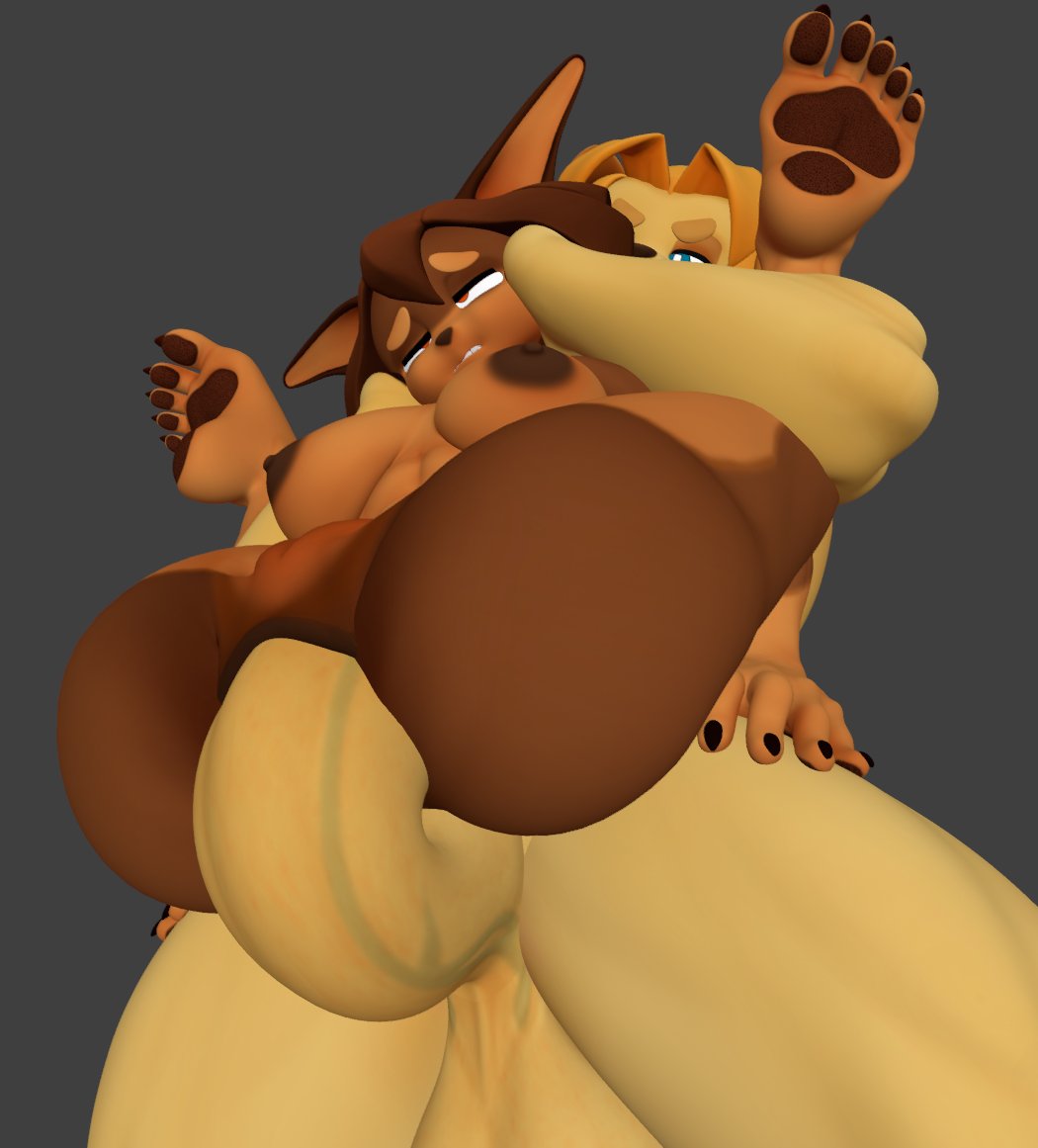 Paladin, rolled a nat 19 on her Stealth check, completely avoiding your perception.

As she emerged from behind. She initiated her Surprise Grapple, rolling an 18 against your failed saving throw of nat 1.

Arms around your legs. in a crushing Full Nelson.

"Say your prayers,"