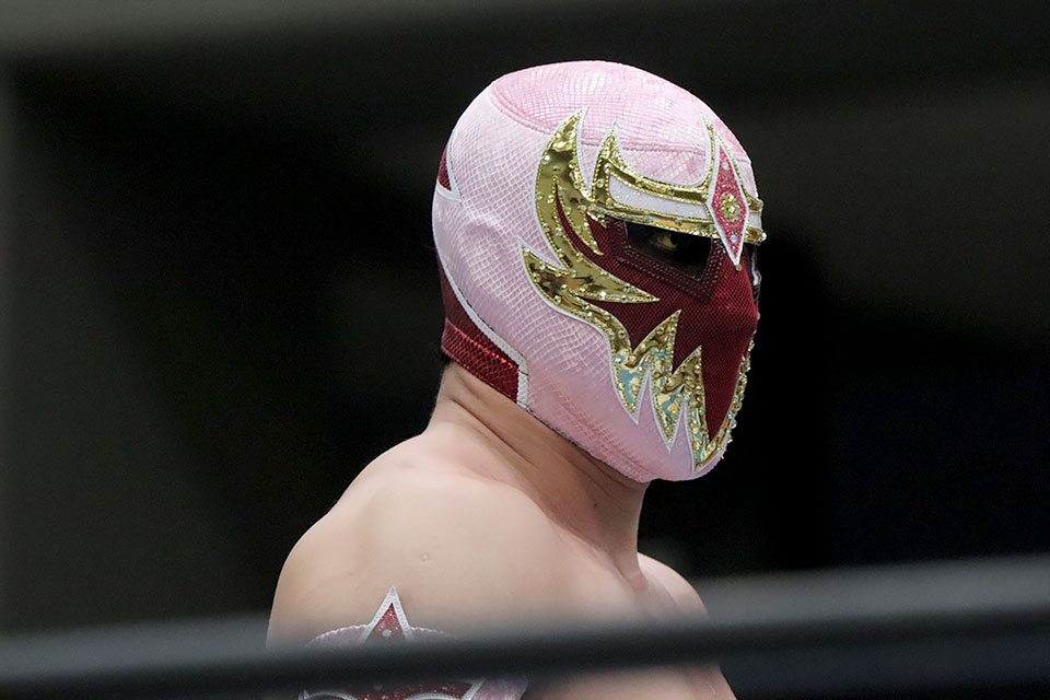 chika_dahlia's tweet photo. 2026/2/24
NJPW PRESENTS CMLL FANTASTICA MANIA 2026
エディオンアリーナ大阪第2
第6試合【『FANTASTICA MANIA 2026』タッグトーナメント決勝戦】より
マスカラ・ドラダ選手➁
#MascaraDorada
#FM2026 #njcmll #FantasticaMania2026 https://t.co/CpmXU0aqev