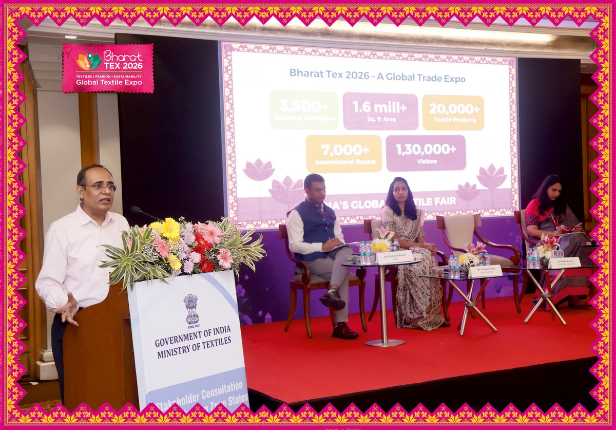 Bharat Tex tweet media