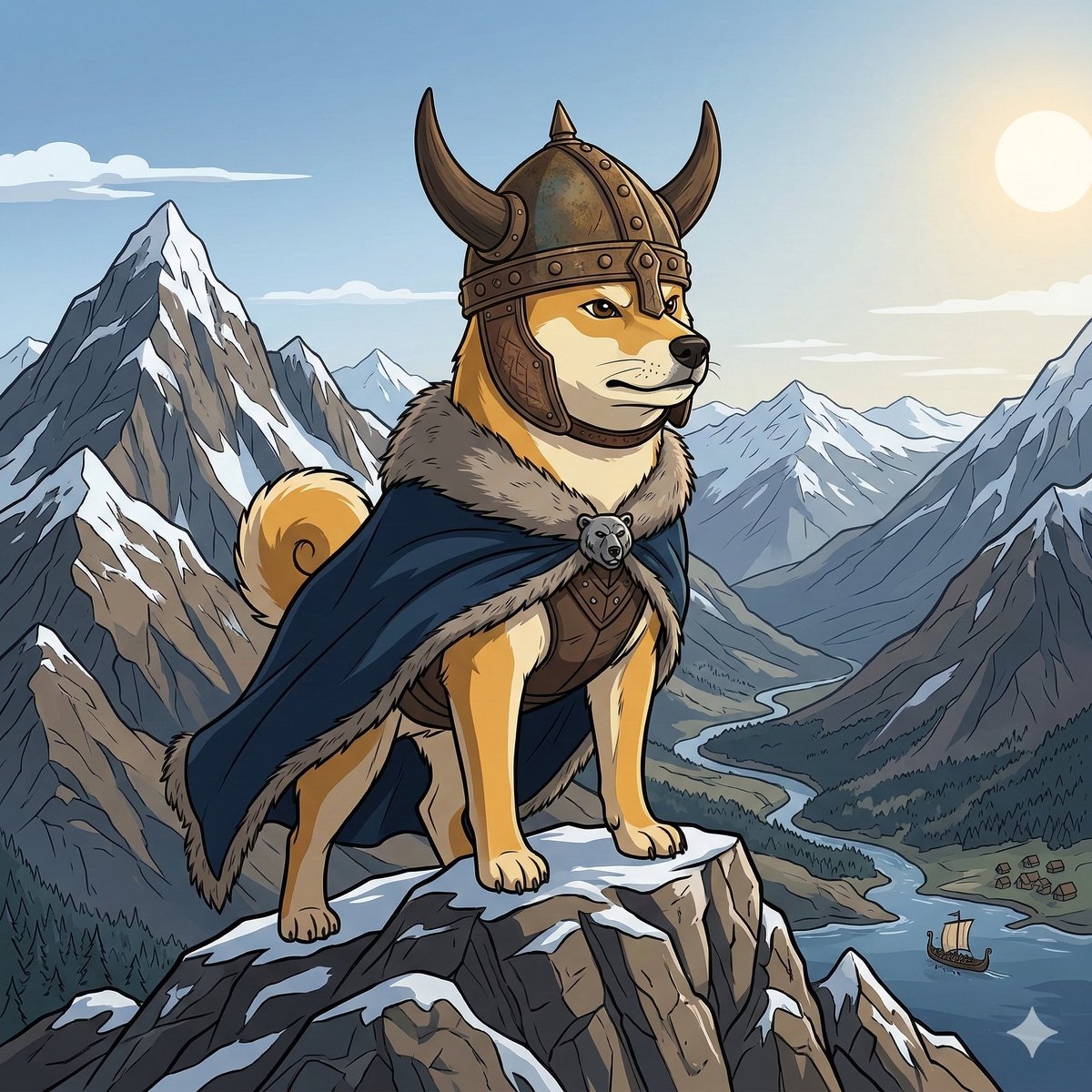 Time to climb on top of the mountains with $FLOKI 

We're going to fly from here fam 🐶 ⚔️