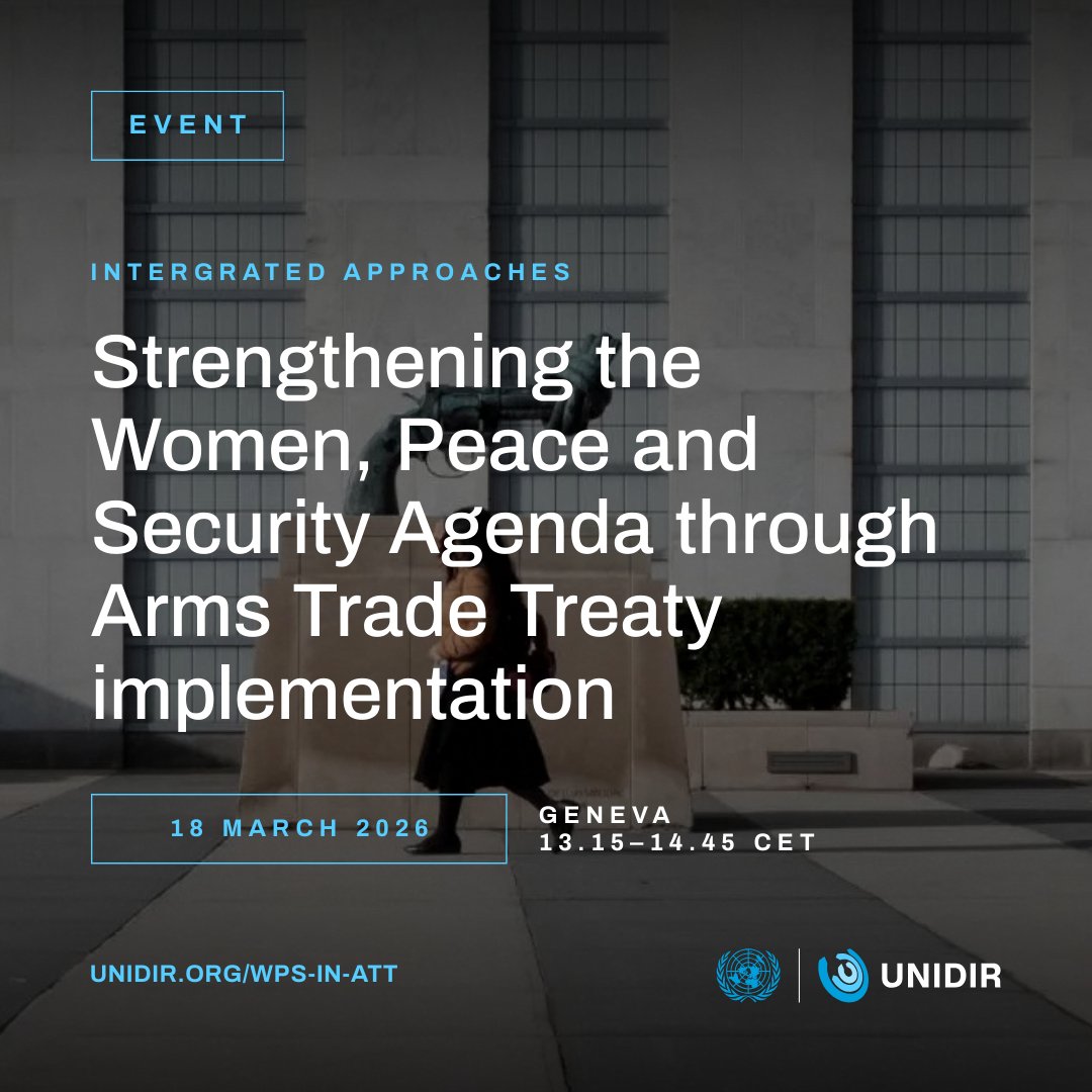 United Nations Institute for Disarmament Research tweet media