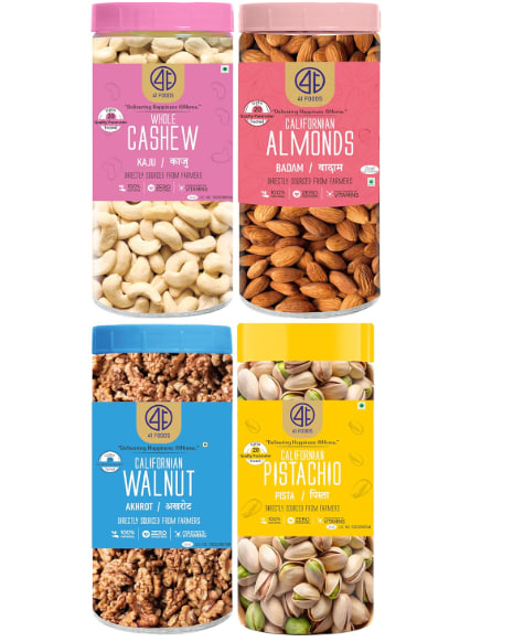 Premium Dry Fruits Combo (Almonds, Cashews, Pistachios &amp; Walnuts) just ₹656 😍 Perfect for festive snacking.

🛍️ Shop Now -  amzn.to/3NFDSwL

#RamzanDeals #DryFruits #FestiveDeals #DealAlert #ShopNow
