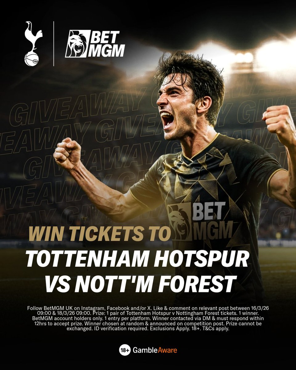 BetMGM UK tweet media