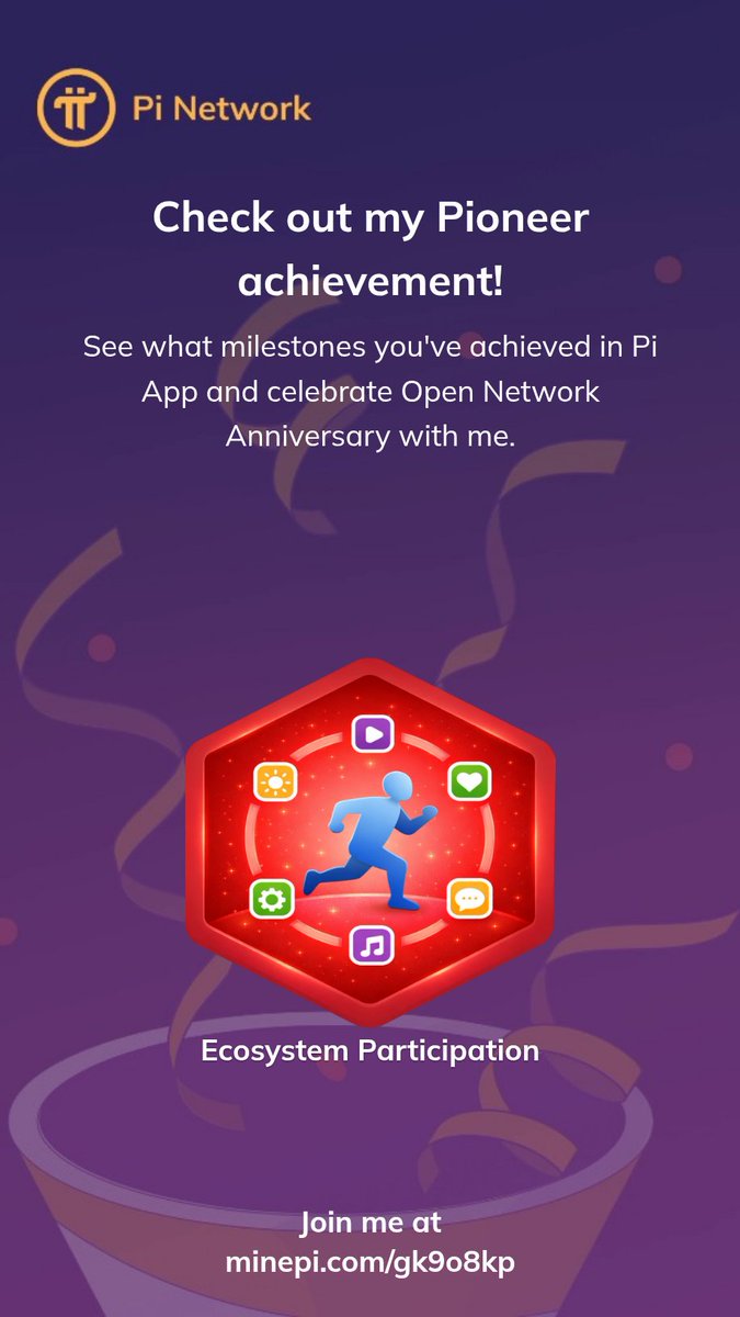 Post your badge on a social media platform (Fireside Forum, X, Instagram, etc.) using #PiOpenNetwork. After sharing, return here and submit your post link to enter the raffle.