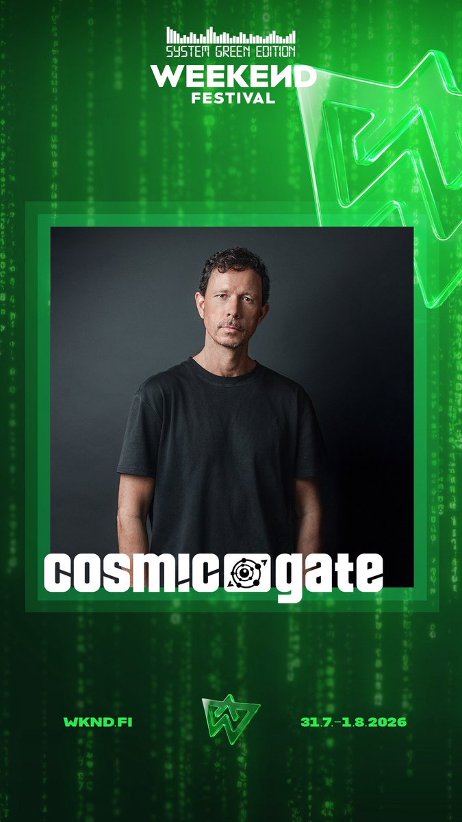 Cosmic Gate tweet media