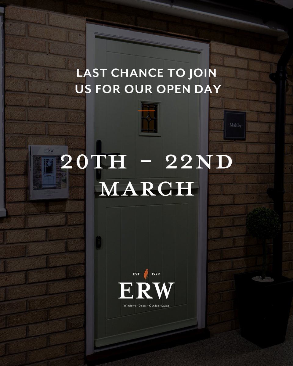LAST CHANCE! 🚨

Our Open Weekend starts this Friday. 

Click the link below to book your slot before you miss out! 👇

zurl.co/fR1dm