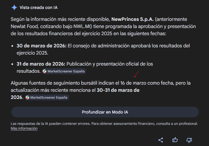 NekioInvest's tweet photo. @IngWallStreet Si, es una empresa Italiana y no muy seguida, esto suele pasar. Como te digo en IBKR y en Degiro están mal, no me imagino que otros brokers lo tengan bien actualizado https://t.co/IVPrpjHcDQ