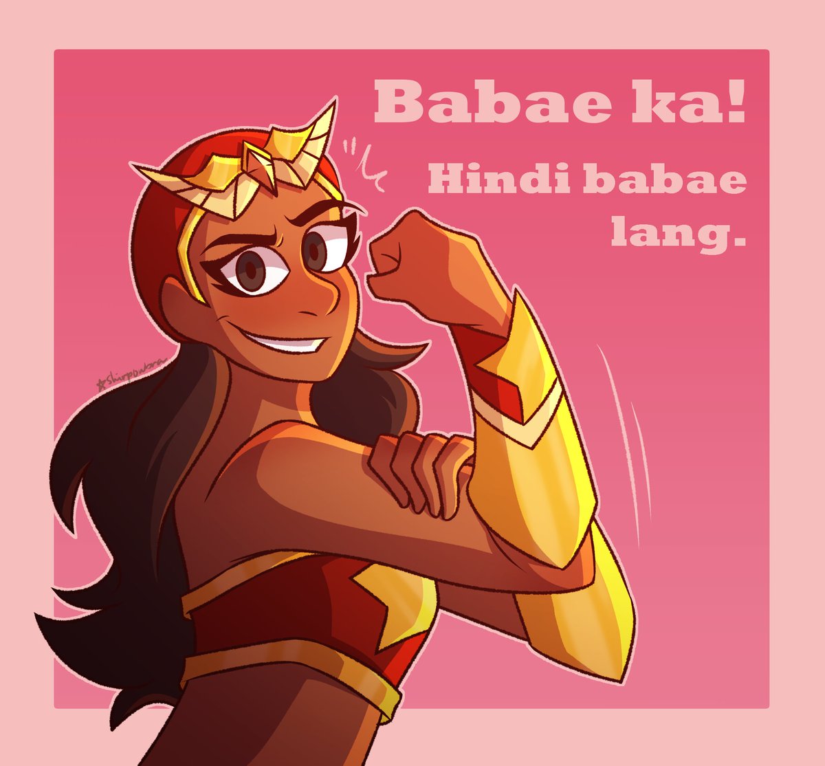 shirpowbra's tweet photo. t's late but it's still march sooo happy women's month

 may the perverts sitting in office die of a heartstroke

#artph #darna https://t.co/wP4qVps7AG