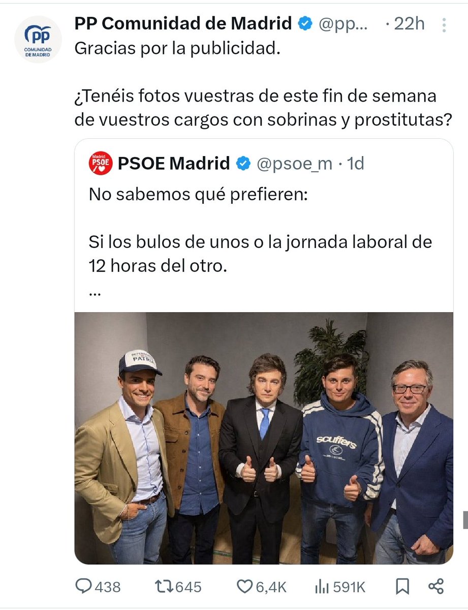 Fuentes tweet media