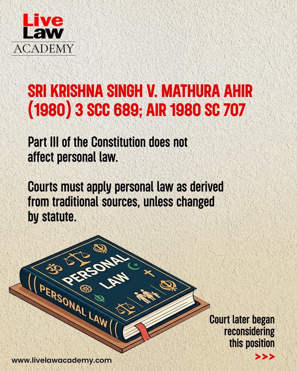 Livelaw Academy tweet media