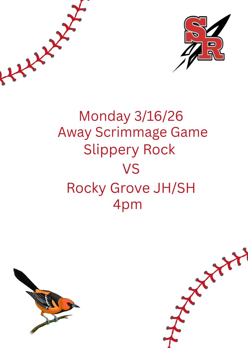 Slippery Rock Area High School Baseball tweet media