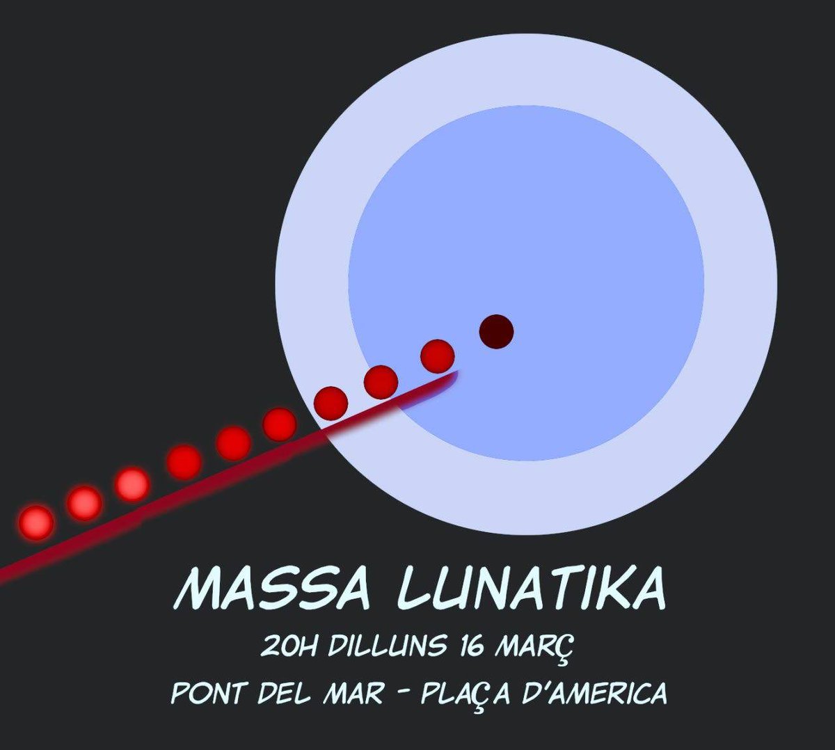 Massacriticavlc's tweet photo. Massa Lunatika 🌙

Los terceros meses de mes en la Plaza América a las 20h.

Ven a rodar entre fallas! 🧨 https://t.co/DVaL4Sdymh