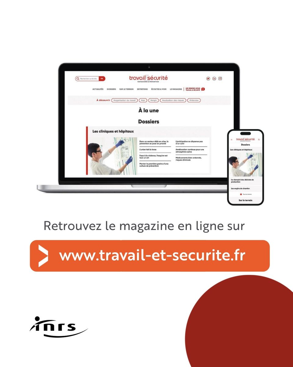 INRSfrance's tweet photo. Travail &amp; Sécurité : Les métiers de la beauté
👉 https://t.co/5yIYMeurhq
Le numéro 879 du magazine Travail &amp; Sécurité est paru. Le dossier du mois est consacré aux métiers de la beauté. https://t.co/JHhK6EAQ0Z