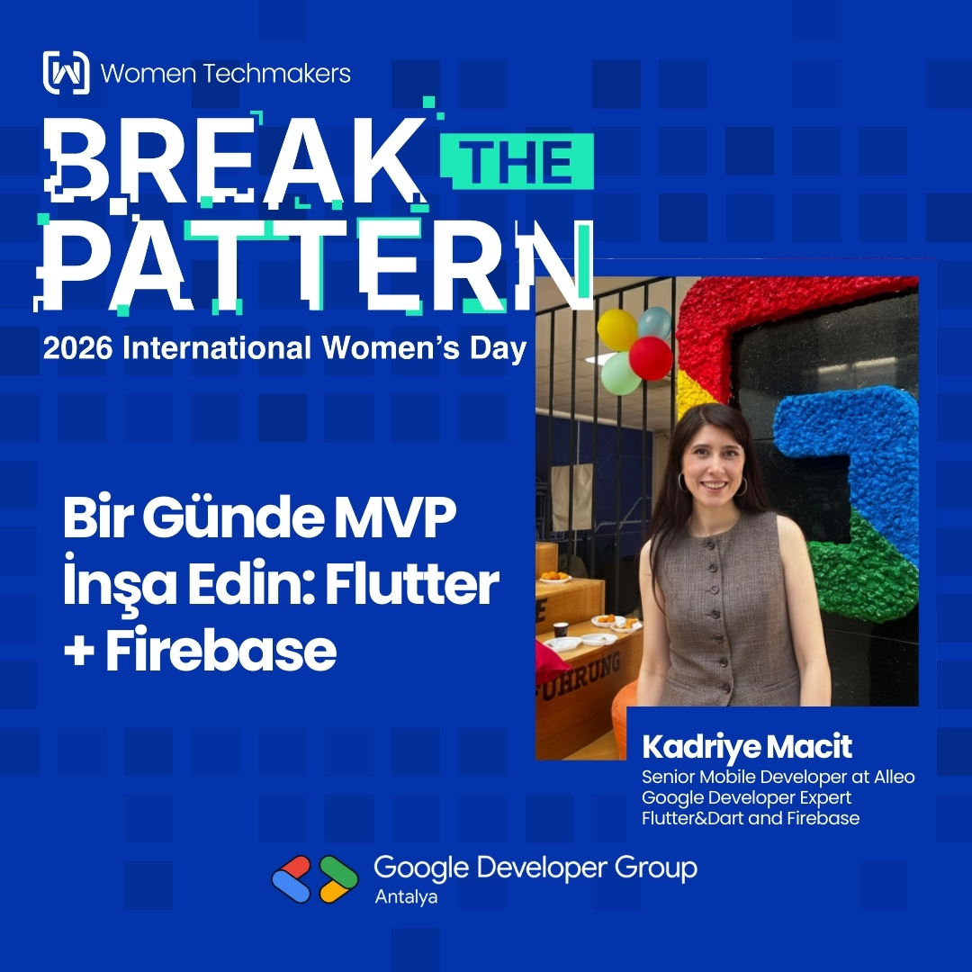 GDG & WTM Antalya tweet media