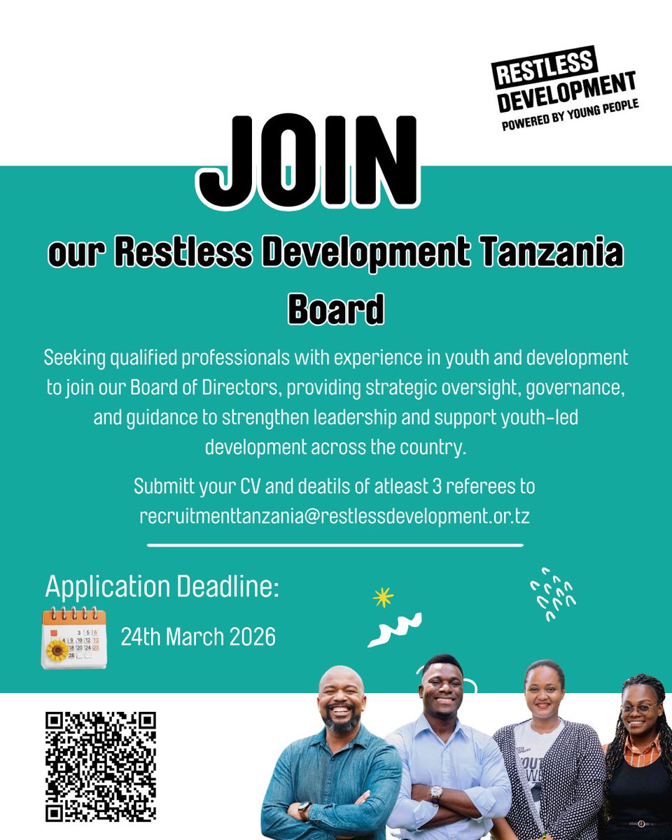 Restless Development Tanzania tweet media