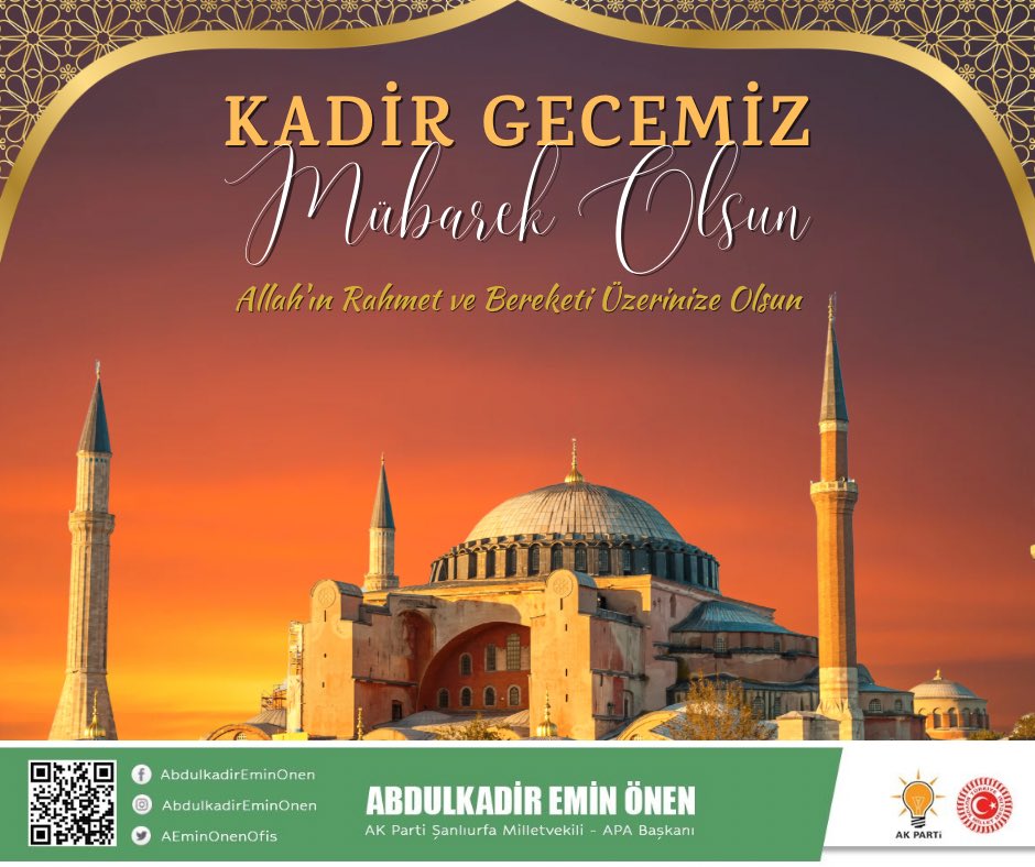 Abdulkadir Emin Önen tweet media