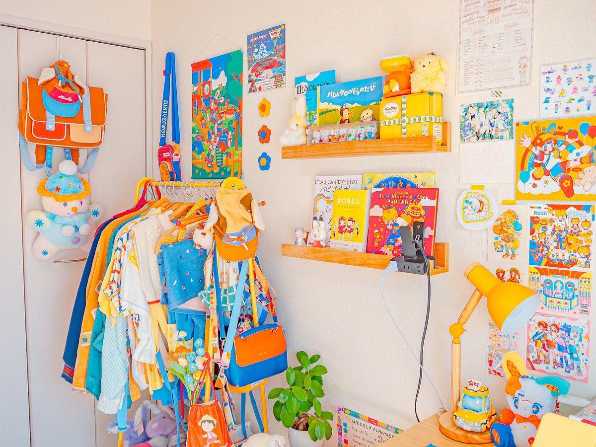 子ども部屋みたいな家に住んでる🏡