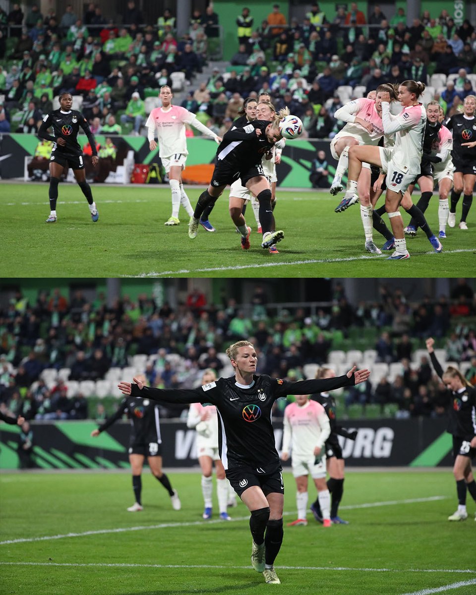 VfL_Frauen's tweet photo. Bis zum Schluss ein Teil des Rudels! 🐺
Daran besteht kein Zweifel. Einmal Wolfsburg, immer Wolfsburg! 💚🤍
#VfLWolfsburg #VfLWolfsburgFrauen #Wölfinnen #AlexPopp https://t.co/aYuohaoLTm