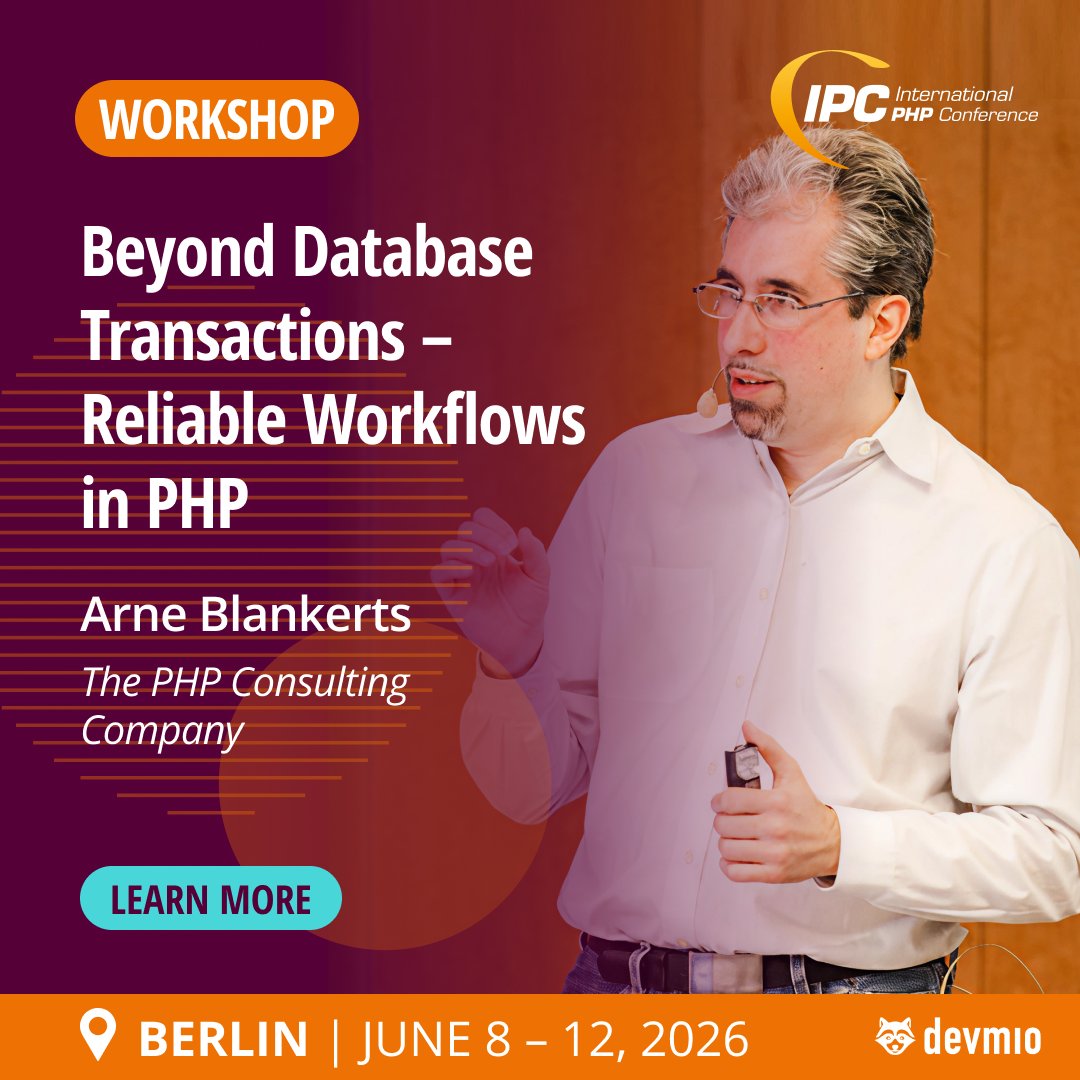 International PHP Conference tweet media