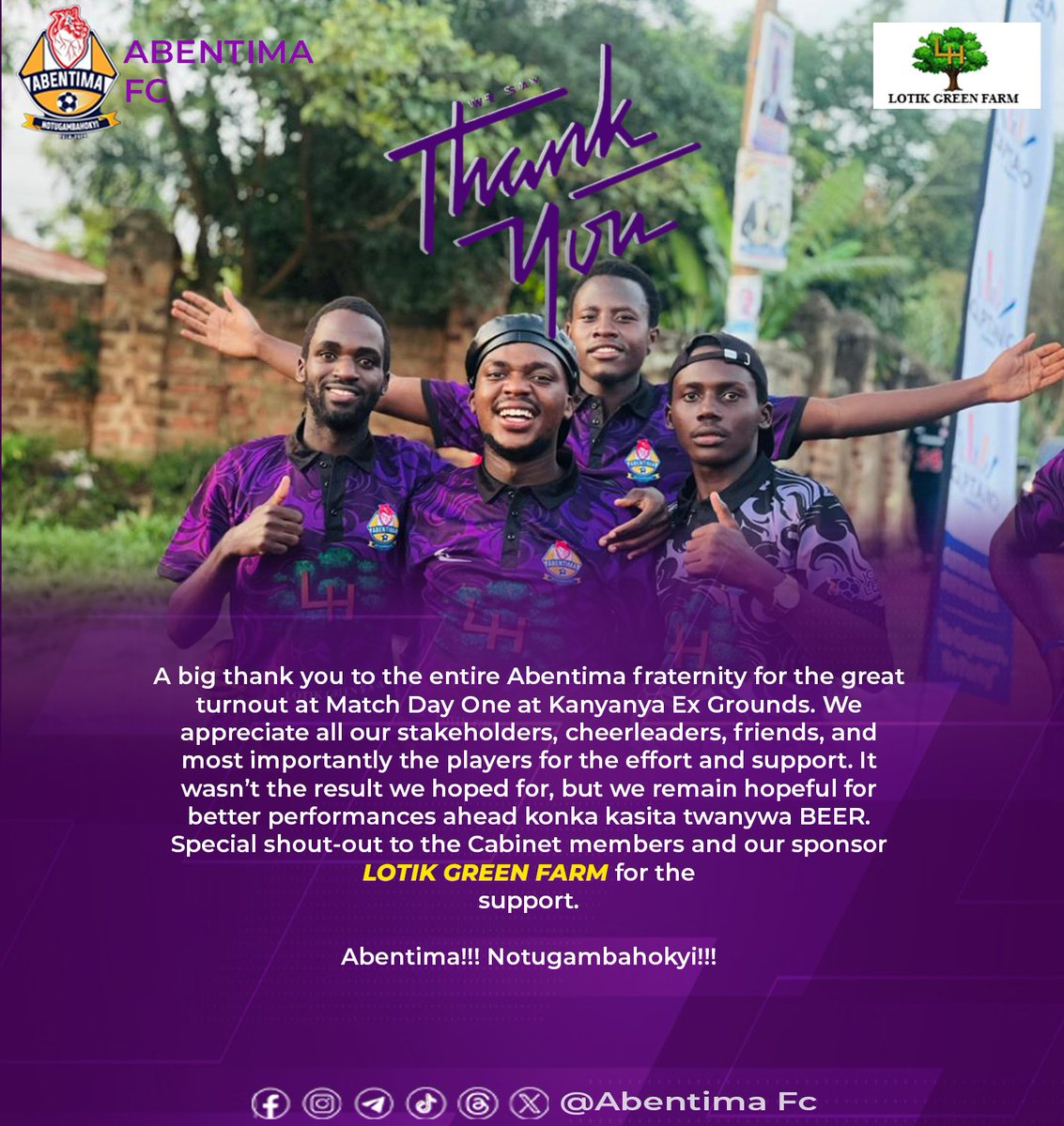 ABENTIMA FC tweet media