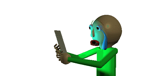 me when i dont undersand my student's writing me when math is good me