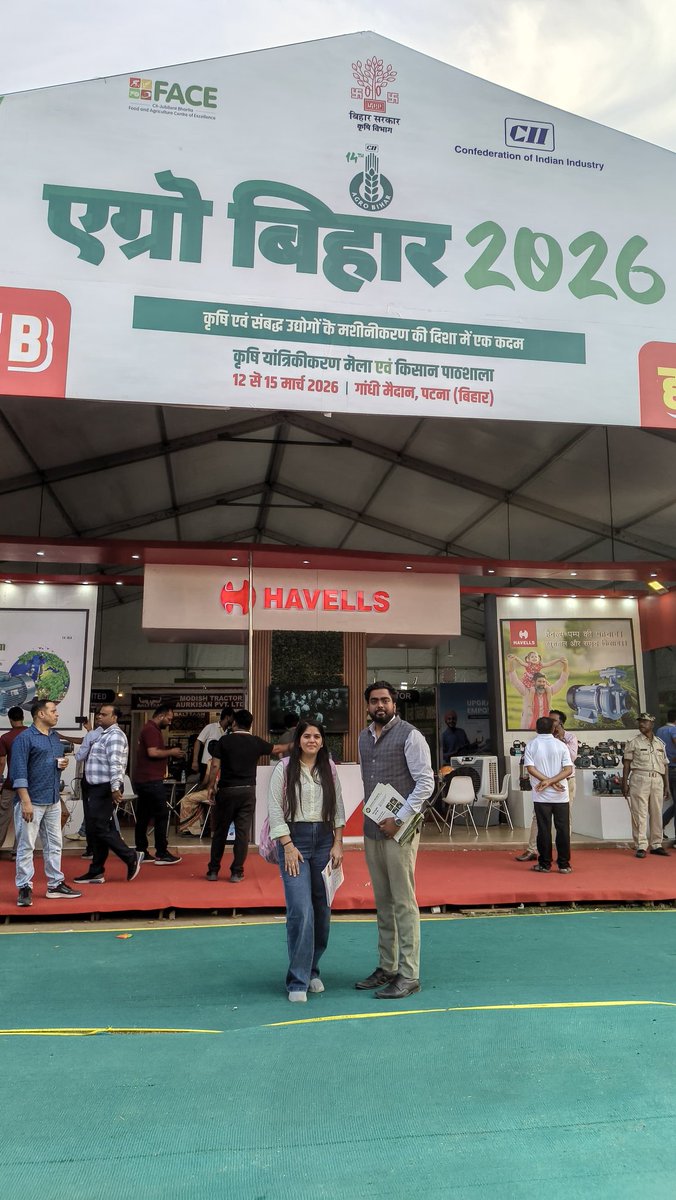 devoutgrowth's tweet photo. Team Devout Growth visited Agro Bihar 2026 at Gandhi Maidan, engaging with leading agro brands and discussing marketing and outreach challenges in rural markets.

Great exchange of ideas on how strategic marketing and digital communication can help agri brands grow their reach. https://t.co/6kp4WTKBQE