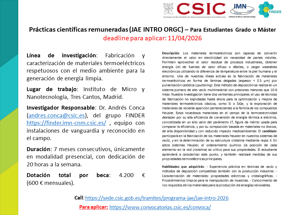 FINDER Functional Nanoscale Devices for Energy tweet media