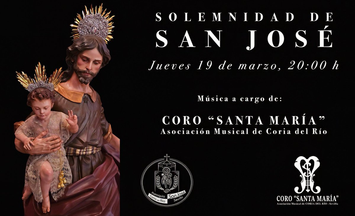 amcsantamaria's tweet photo. ππππππππππ | ππππππ ππ ππ πππππ: πππΜππ πππ ππππΜ
Leer noticia: https://t.co/Kvk3hf8wSb
#festividaddesanjose #coriadelrio #corosantamaria #sanjose @Hdad_SanJose @Esmesilmat @estrellagrau1 https://t.co/c16z4uipUU