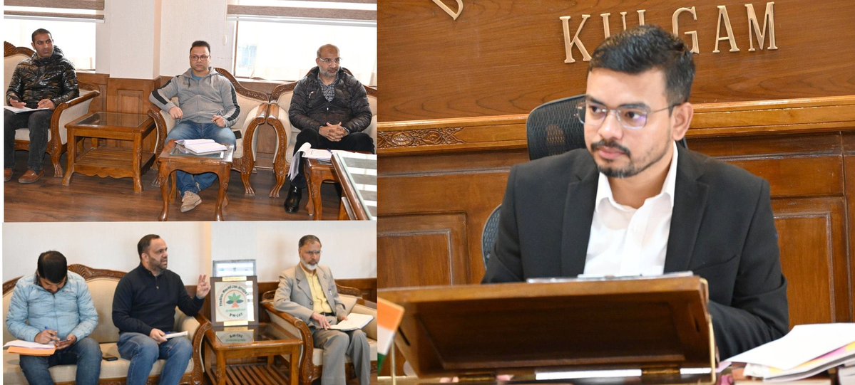 Deputy Commissioner Kulgam. tweet media