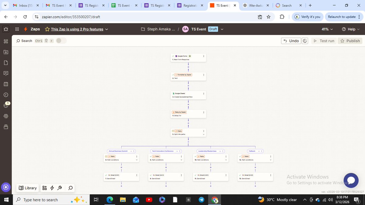 Blessing__Onah's tweet image. Today I tinkered with AI workflows.

Not gonna lie, it was tricky at first 😅
But seeing a process auto-complete was 🔥

Small wins, big impact. 
#MedicalVA #AI #RemoteWork