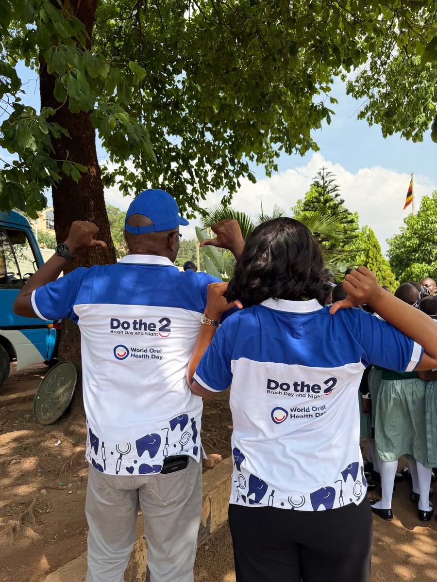 TusiimeSheila's tweet image. The brightest smiles are sponsored by #Pepsodent 😁🪥

Celebrating #WOHDay26 with the amazing students of Nakasero Primary School as a perfect reminder to Do the 2: brush day and night for strong teeth, healthy gums and fresh breath. 😉

@Unilever
