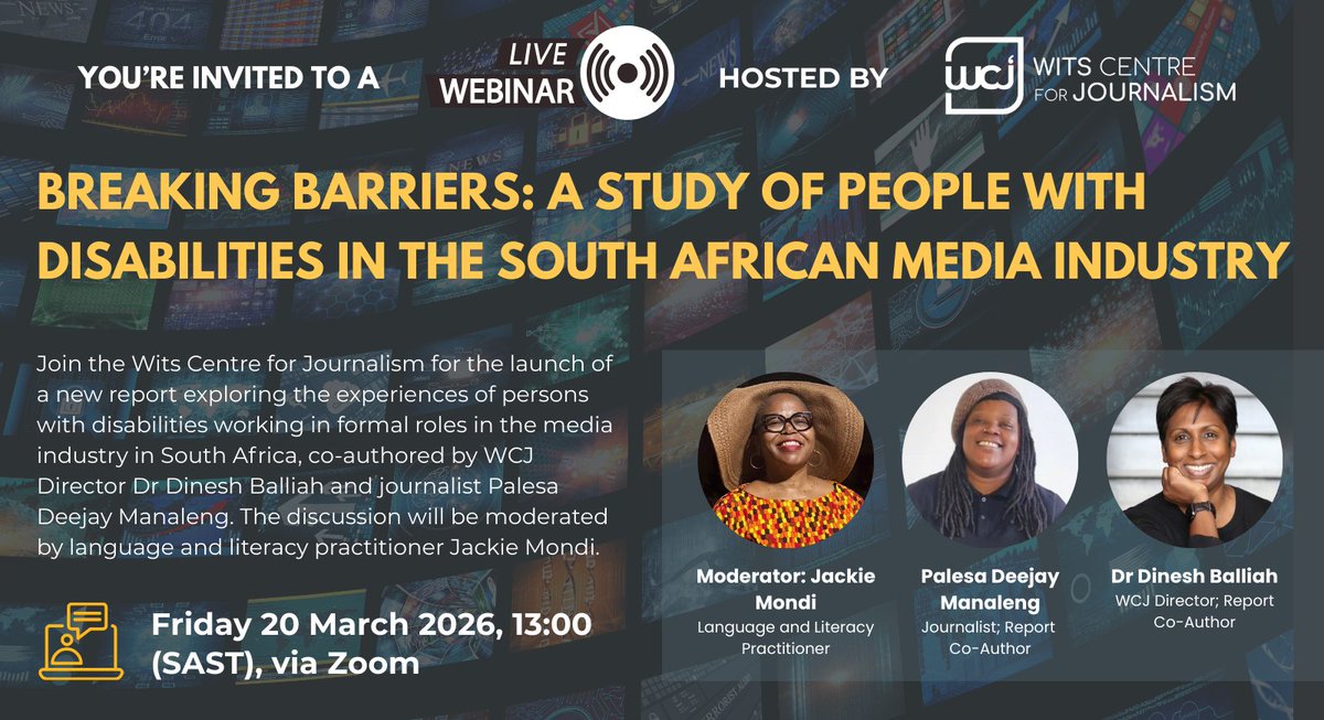 Wits Centre for Journalism tweet media