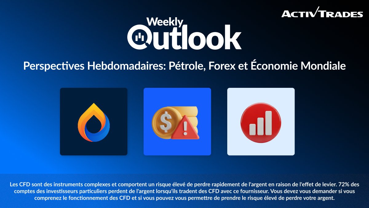 🌍 Que s'est-il passé cette semaine ?
Les tensions avec l'Iran perturbent les marchés énergétiques mondiaux et menacent l'approvisionnement en pétrole. ⛽
👉 Lire la perspective hebdomadaire complète activtrades.ws/4lBKtoG