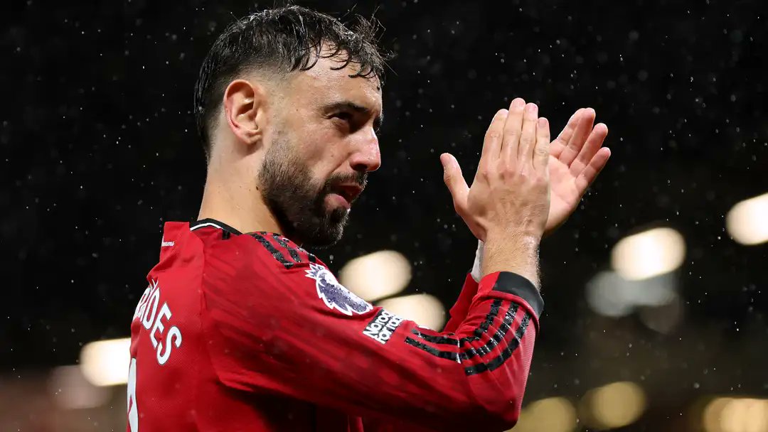courage_suyi's tweet photo. Another day, another Bruno Fernandes masterclass. 🎩🪄
100 assists for Man Utd (all comps)
16 PL assists this season (New club record!)
He’s the engine that never stops.  👇 #BrunoFernandes #ManUtd #EPL" https://t.co/Rmtq1XVN1B