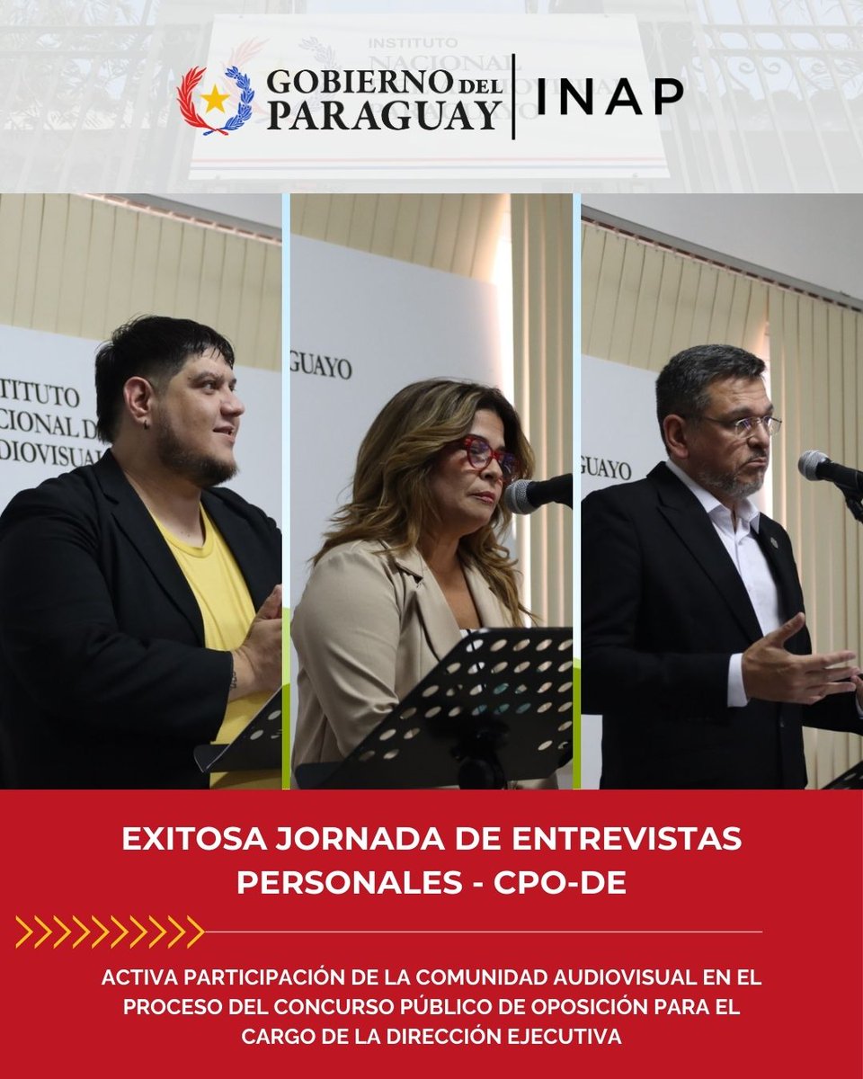 Instituto Nacional del Audiovisual Paraguayo tweet media