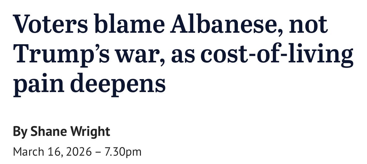 Fear-mongering Alert ‼️ 

Pathetic hit job on Albo has started. 

Predictable. 🙄