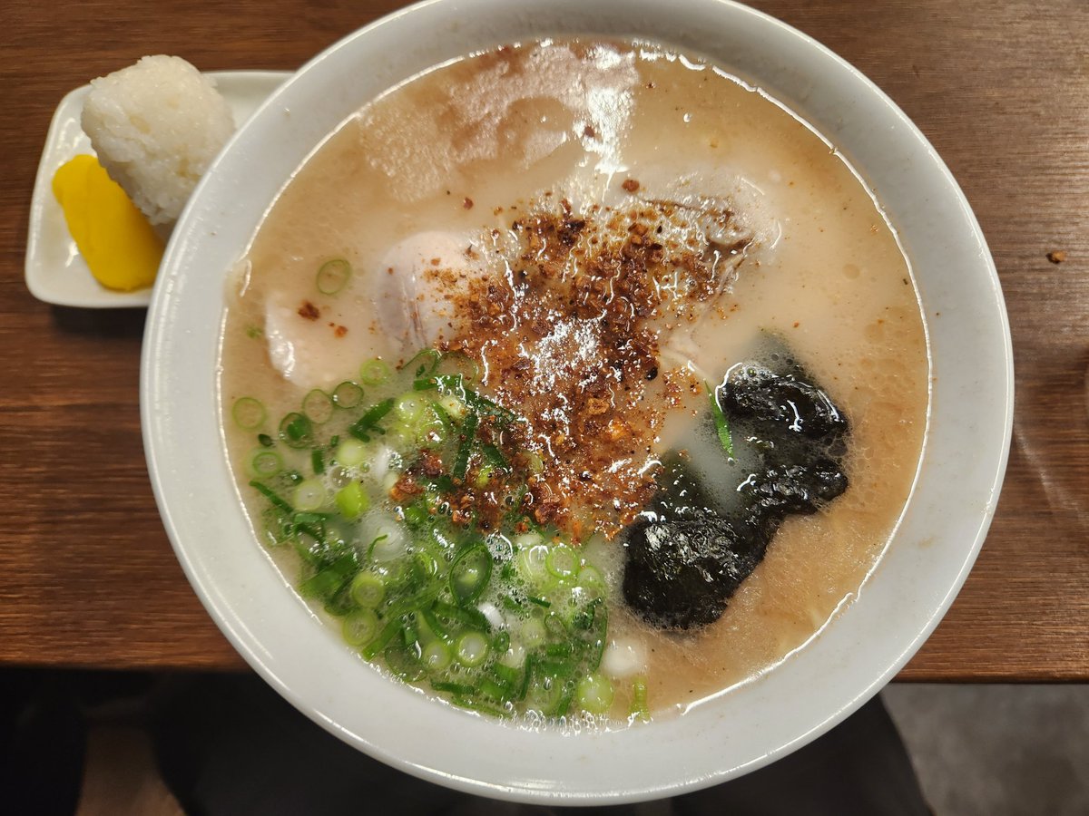玉名ラーメン桃苑、美味しゅうございました🍜