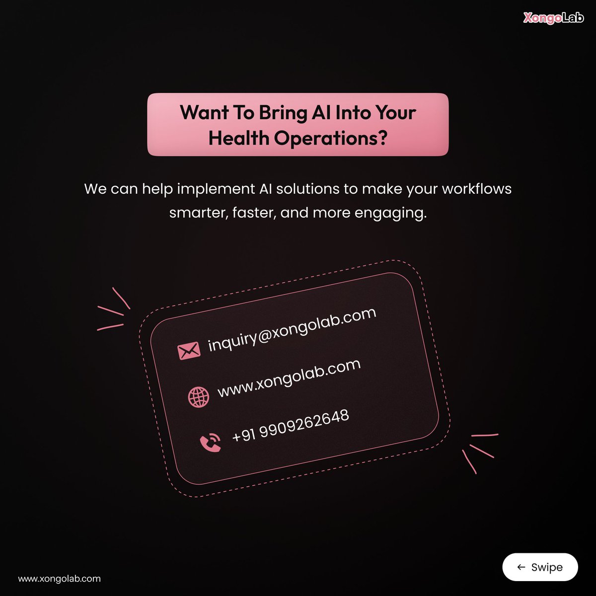 XongoLab Technologies LLP tweet media