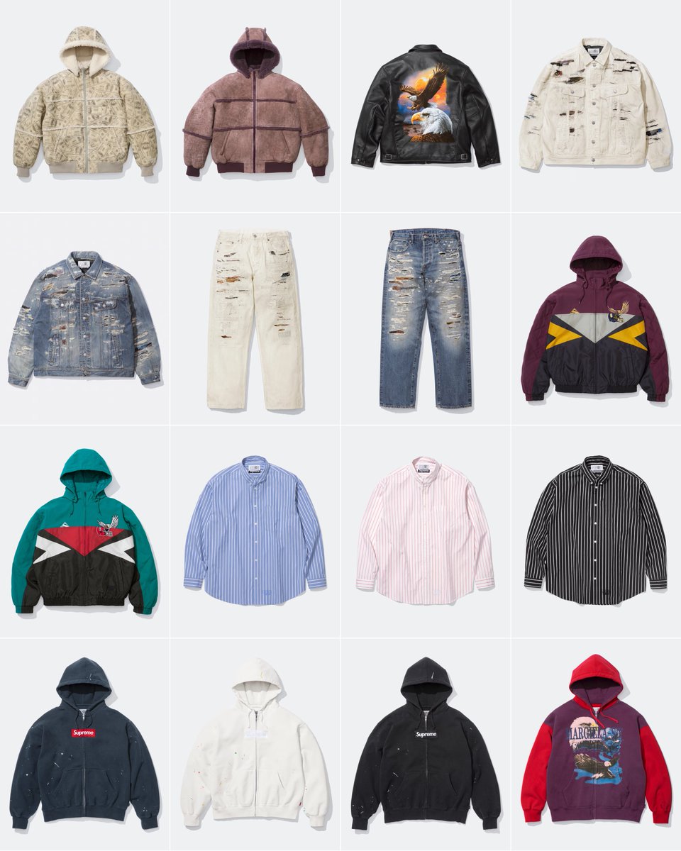 fullress's tweet photo. 【2026年 3/21 11:00~発売予定】
SUPREME × Maison Margiela MM6 2026 SS - シュプリーム エムエム6 メゾン マルジェラ 2026年 春夏  

https://t.co/foA8GzxzTa https://t.co/3ZOe97pFH4