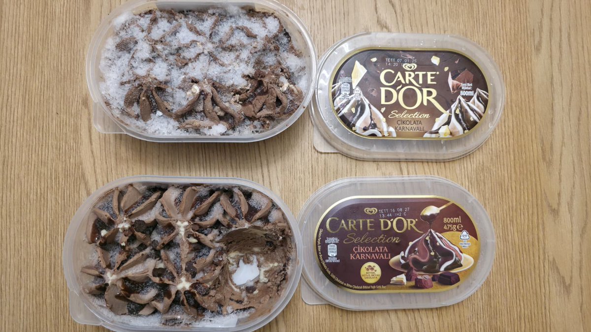 xmomusic's tweet image. 14 ay geçmiş dondurma mı satılır? @A101iletisim ve @AlgidaTurkiye sessiz kalarak bu skandalı kapatamazsınız. Bu sadece bir mağduriyet değil, halk sağlığı sorunudur. #Alo174 dahil tüm resmi şikayetleri yaptım. Takipçisiyim!

#A101 #Algida #Denetim @UnileverTurkiye @TCTarim