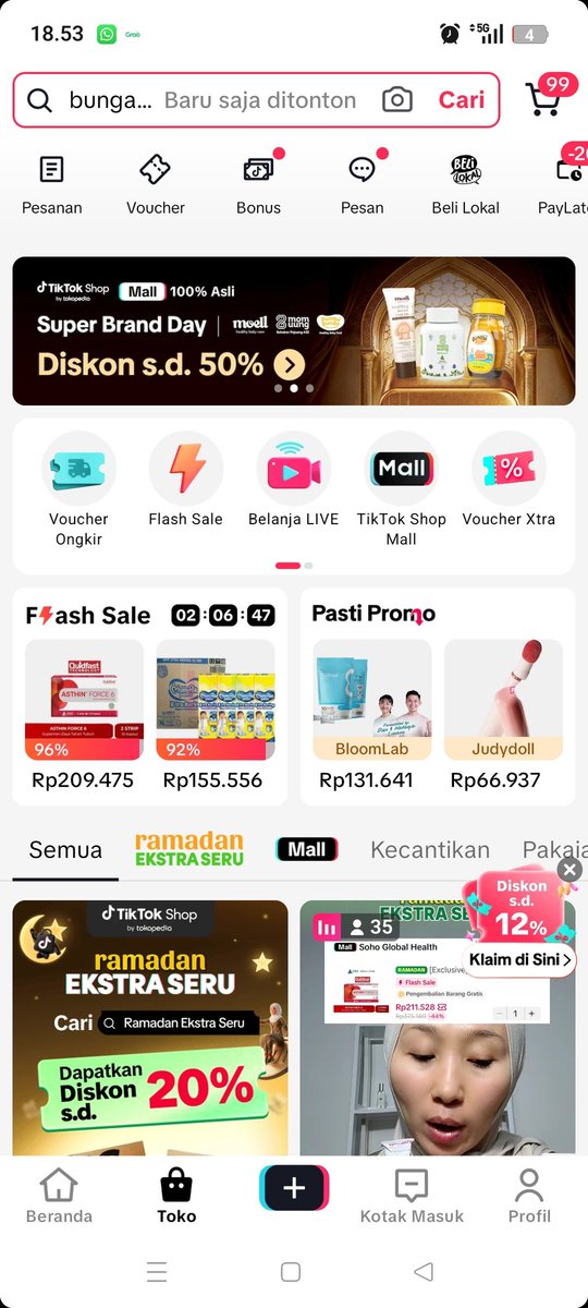 handa_tjoki's tweet photo. @TikTokShop_IDN #RamadanEkstraSeru beli Pampers buat si toddler https://t.co/lSQxDt6t7f