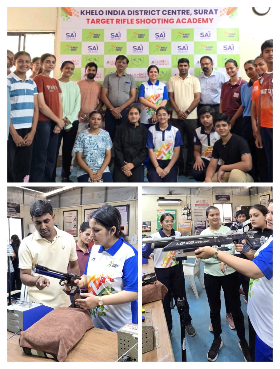 Khelo India Centre Surat - TRSA OFFICIAL tweet media