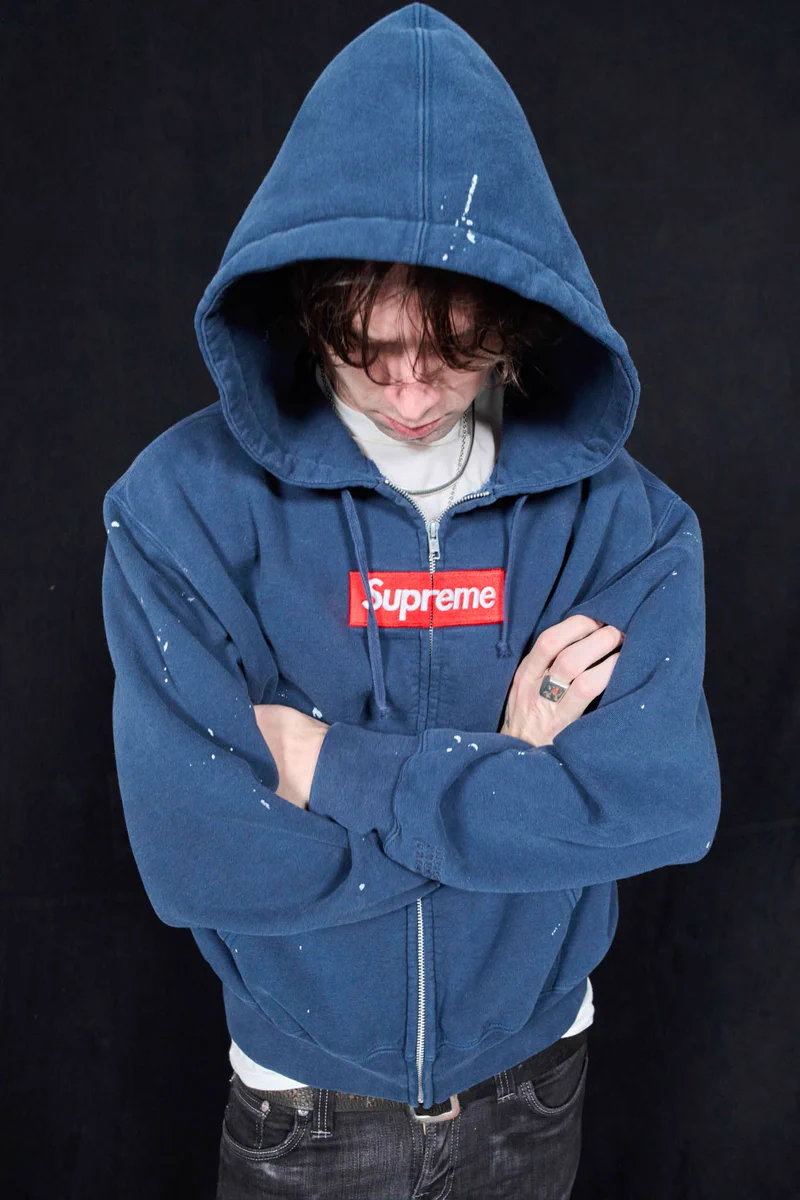 トップス Supreme x MM6 Box Logo Zip Up Hooded Supreme Drops on X: 