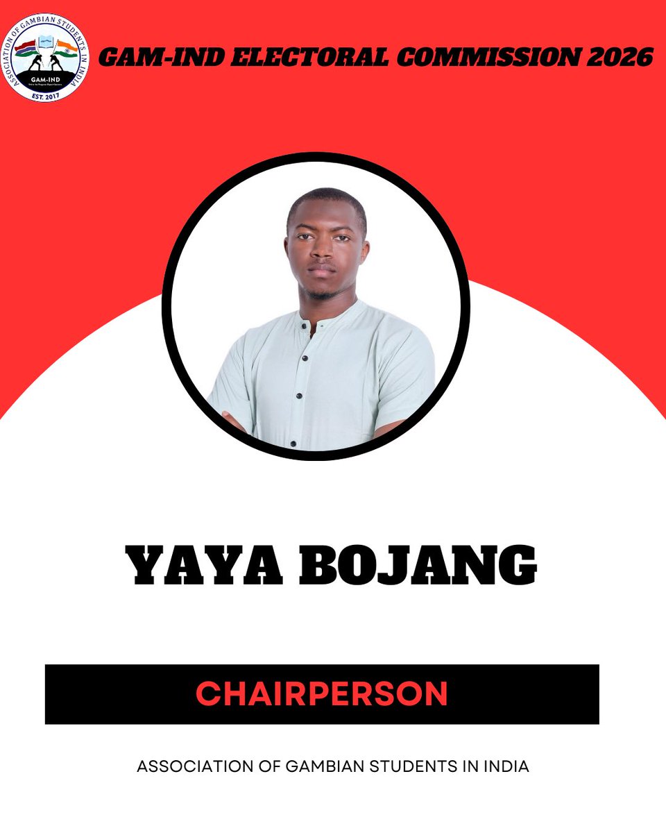 Association of Gambian Students in India (Gam-Ind) tweet media