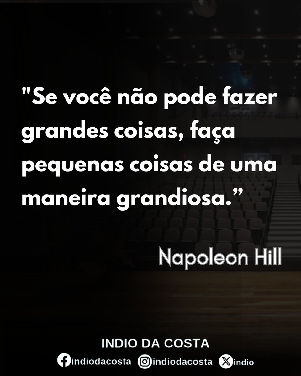 Bom dia! Excelente semana! 🚀