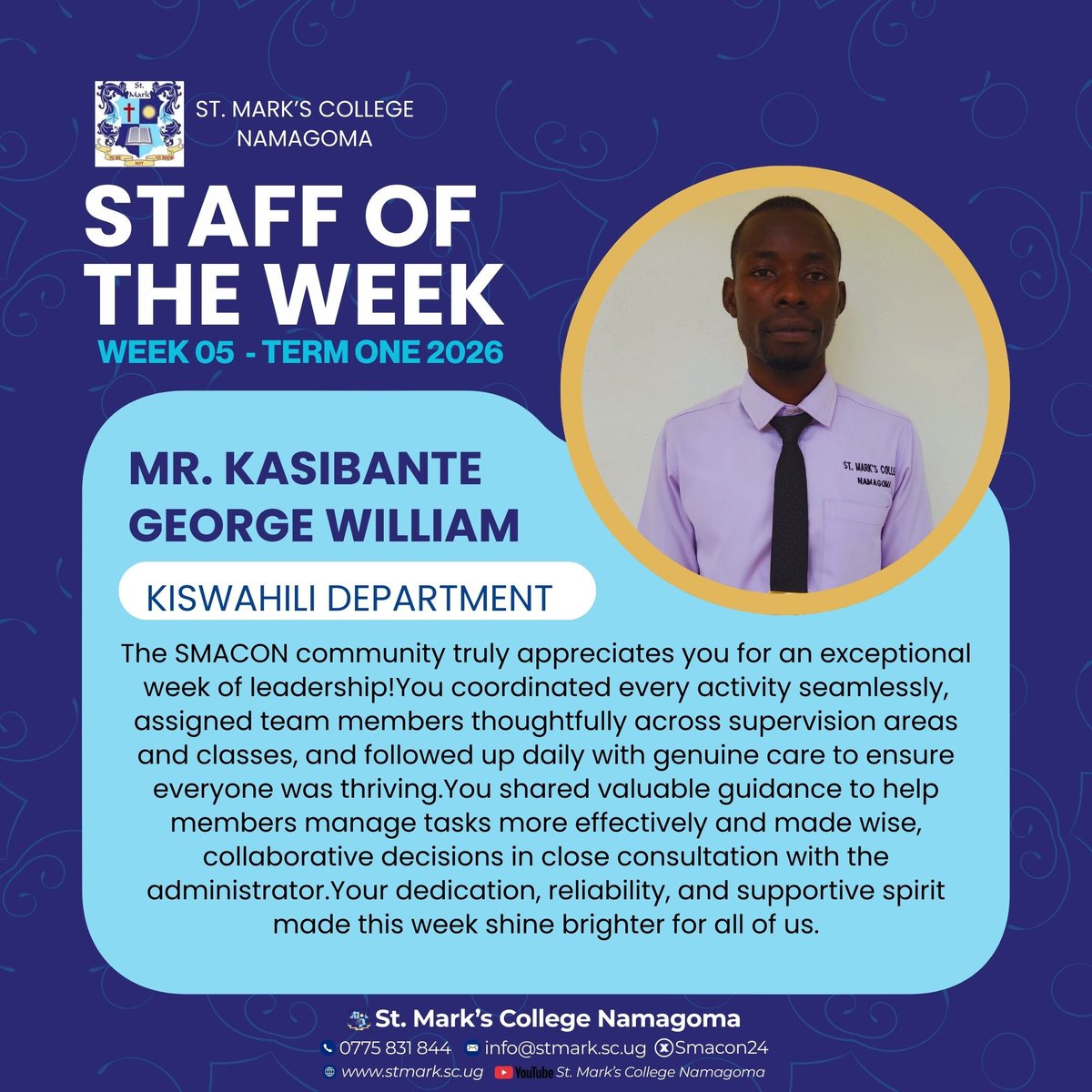 Our employee of the week!
#Smacon