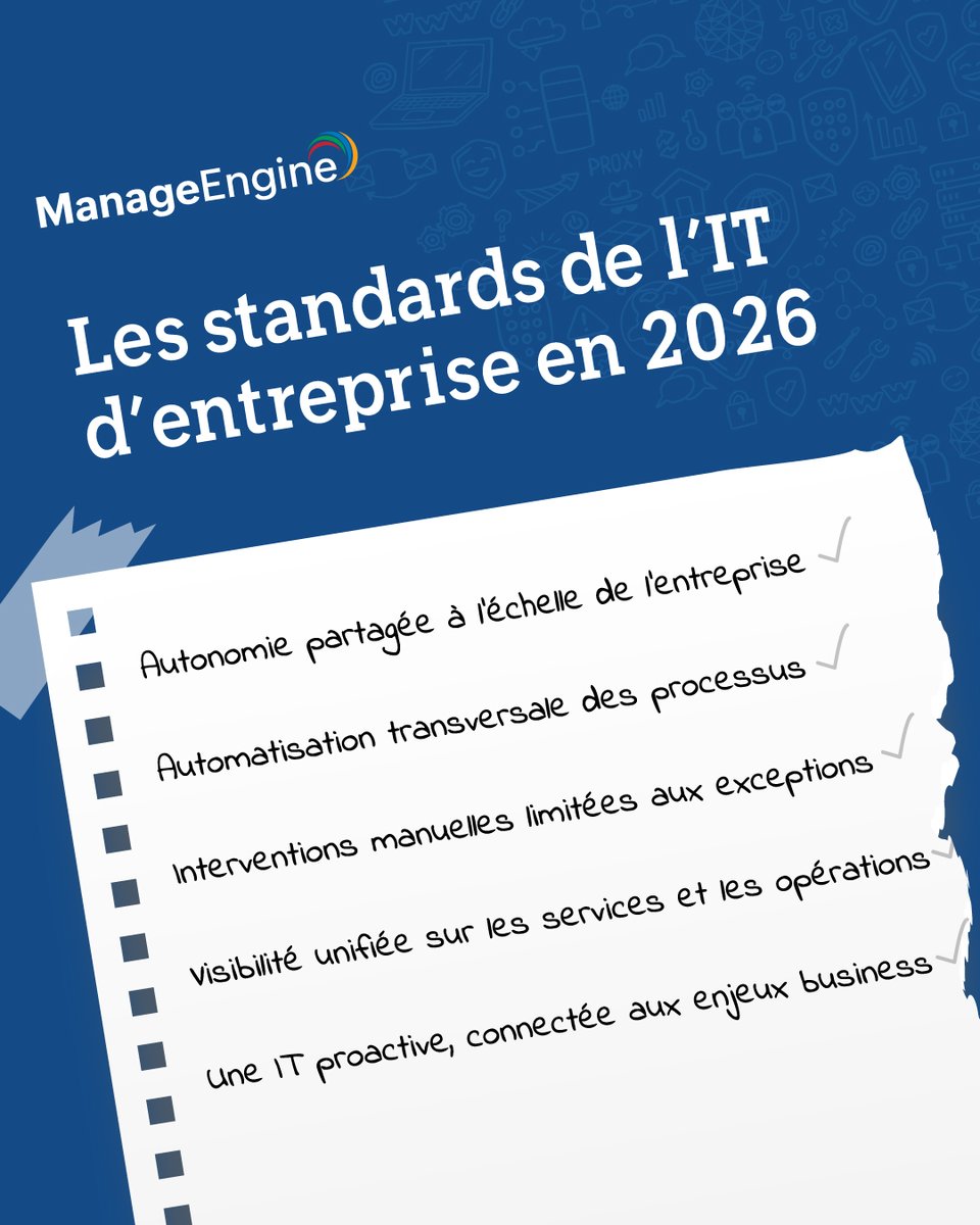 ManageEngine France tweet media