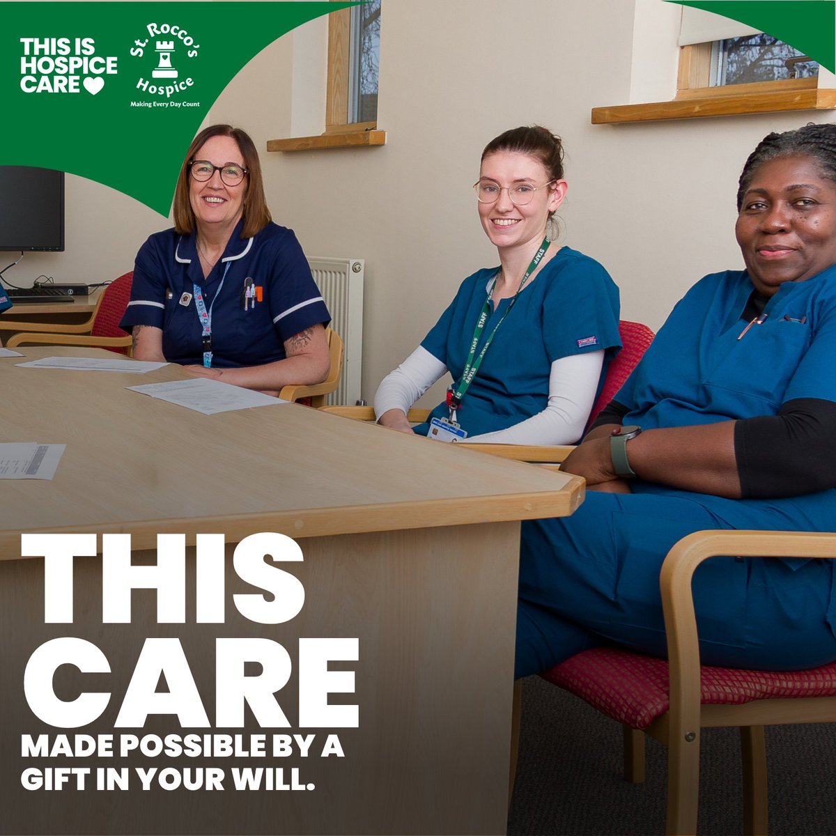 _StRoccos's tweet photo. We believe in making every day count here at St. Rocco’s for everyone who visits our hospice and we aim to provide the highest standard of care that to the people of Warrington 💚

To find out more about leaving a Gift in your Will, visit https://t.co/tPgr084age https://t.co/PknB0BFMmQ