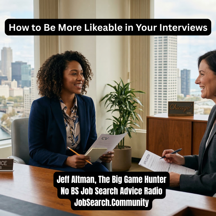 JeffAltmanCoach's tweet photo. EP 1742 An HBR article pointed to likeability as the #1 variable in a negotiation & interviewing. https://t.co/kghKjU7zPv #careerpodcast #podcast #nobsjobsearchadviceradio #jobsearchcoaching #asktheexpert #asktheexperts #interview #interviews #jobinterview #jobinterviews https://t.co/dpdbWuFwQ6